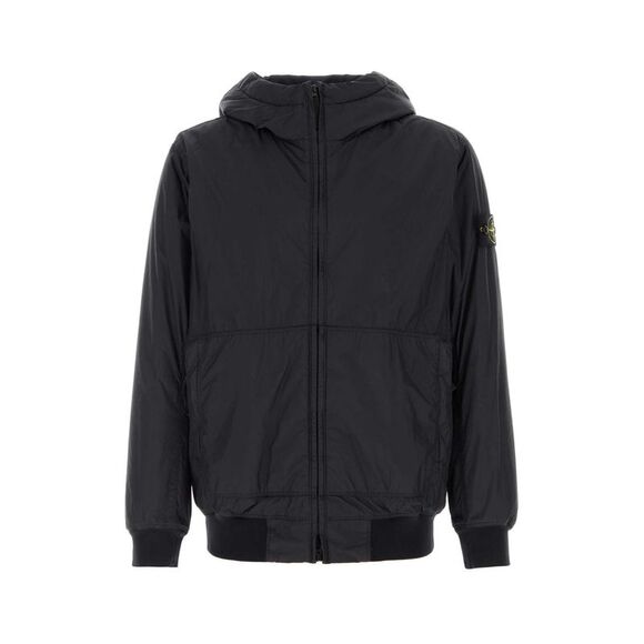Stone Island Men Midnight Blue Nylon Jacket